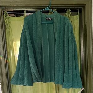 Beautiful and rare vintage “Moons” made in Italy mo-hair bell sleeve sweater